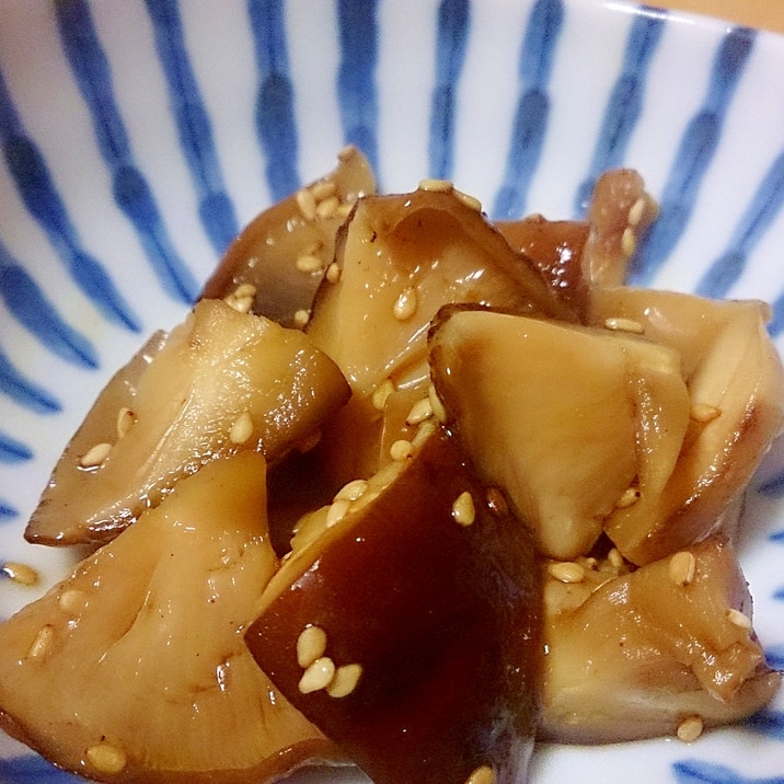 しいたけのうま煮 お弁当の煮物担当 レシピ 作り方 By ぼーずの母ちゃん 楽天レシピ